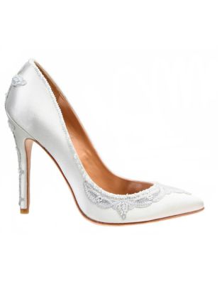 Balance Satin Pumps