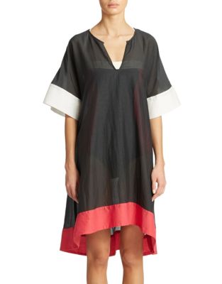 UPC 759258000231 product image for Kate Spade New York Black Parrot Cay Swim Cover-Up | upcitemdb.com