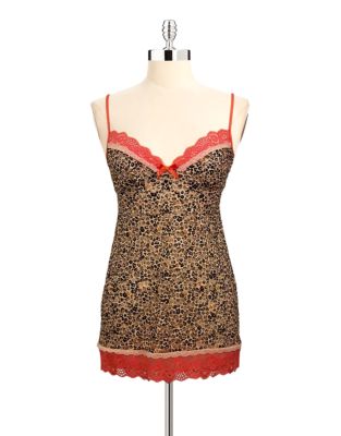UPC 761321282536 product image for In Bloom Cheetah Print Chemise | upcitemdb.com