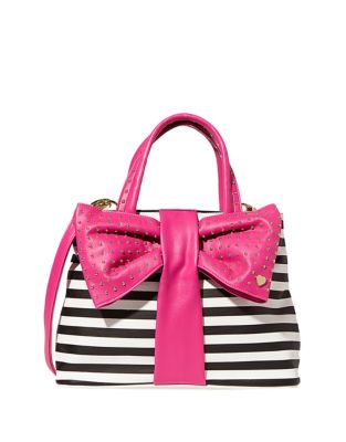UPC 762670347037 product image for Betsey Johnson Bow Tie Shopper Tote | upcitemdb.com