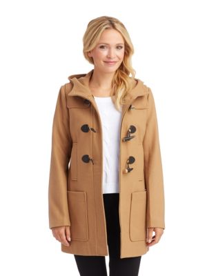 Michael kors hooded store toggle coat