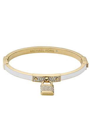 michael kors padlock bangle