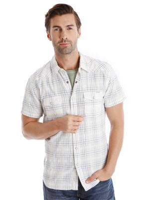 UPC 803049000112 product image for Lucky Brand Regular Fit Summer Western Sport Shirt | upcitemdb.com