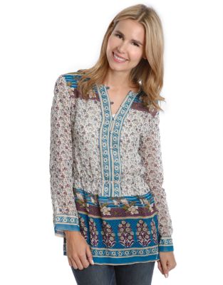 lucky brand tunic tops