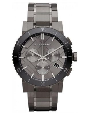 UPC 822138035095 product image for Burberry Men's Gunmetal Colored Watch | upcitemdb.com