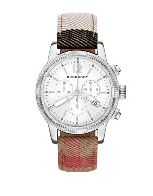 UPC 822138037297 product image for Burberry Ladies' Utilitarian Chronograph Watch | upcitemdb.com