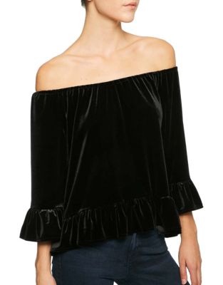 off the shoulder party tops