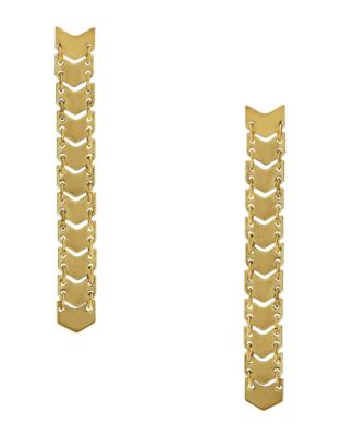 House Of Harlow 1960 Chevron Ladder Earrings