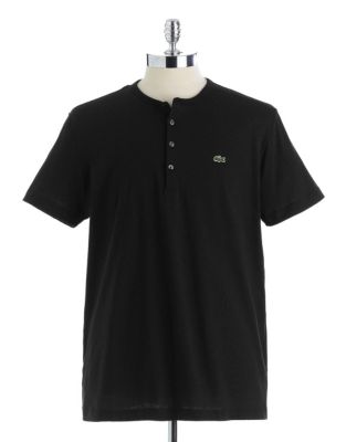 UPC 886619747242 product image for Lacoste Pima Cotton Henley T-Shirt | upcitemdb.com