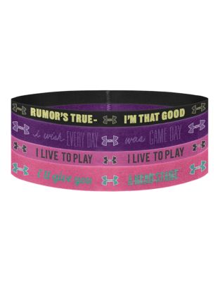 UPC 887547655289 product image for Under Armour 4 Pack Graphic Elastic Headband | upcitemdb.com