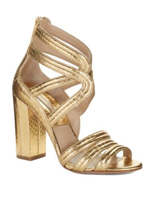 Nina Domani Metallic Sandals Seychelles Hopeso Sandals Rachel Roy ...