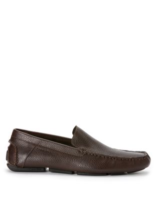 UPC 887874626051 product image for Calvin Klein Miguel Tumbled Leather Driver Moccasins | upcitemdb.com
