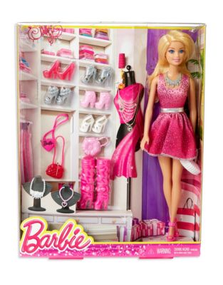 barbie shoes set