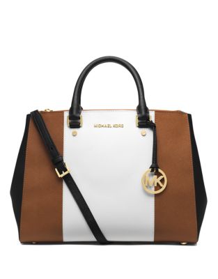 UPC 888235387161 product image for Michael Michael Kors Jet Set Leather Large Dressy Tote Bag | upcitemdb.com