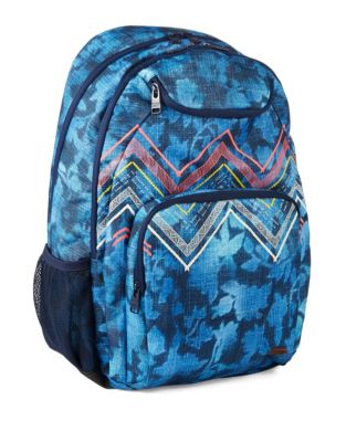 UPC 888256151413 product image for Roxy Girls 7-16 Leaf and Zigzag Backpack | upcitemdb.com