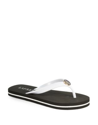 ralph lauren elissa flip flops
