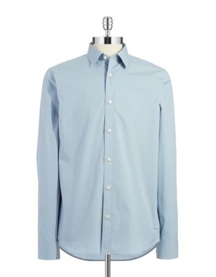 michael kors tailored fit shirt