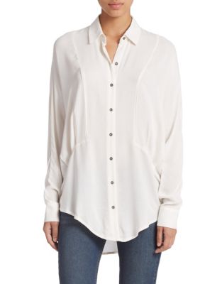 free people cardiff button down