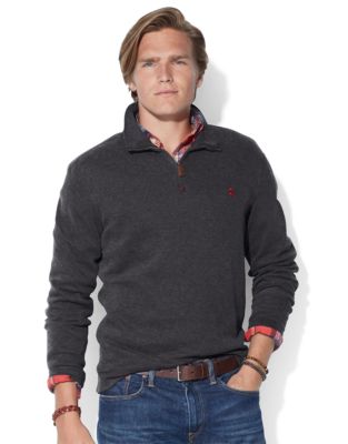 ralph lauren french rib half zip