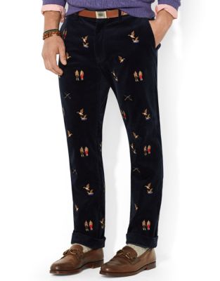 polo ralph lauren bear pants