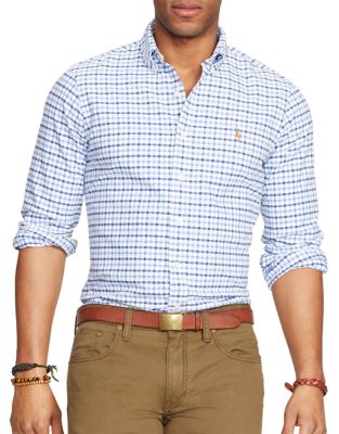 UPC 889425069614 product image for Polo Ralph Lauren Checked Oxford Sportshirt | upcitemdb.com