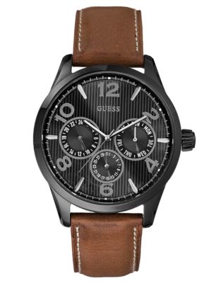 UPC 091661443756 product image for Guess Mens Black and Brown Sport Watch | upcitemdb.com