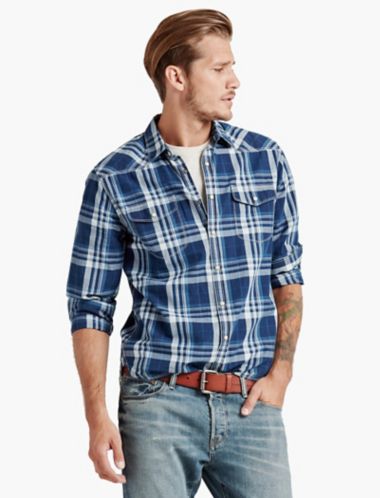 lucky brand santa shirt