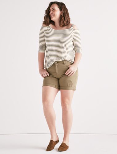 lucky brand roll up short