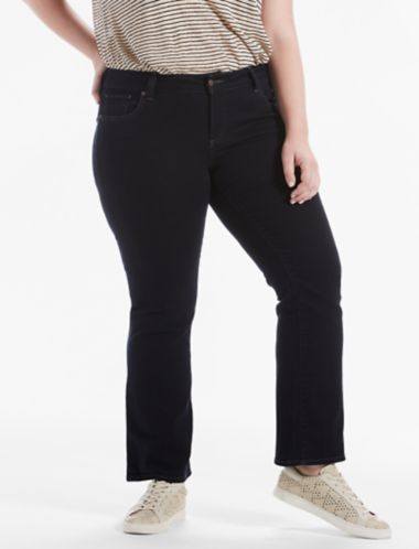plus size jeans bootcut