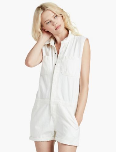 utility romper womens