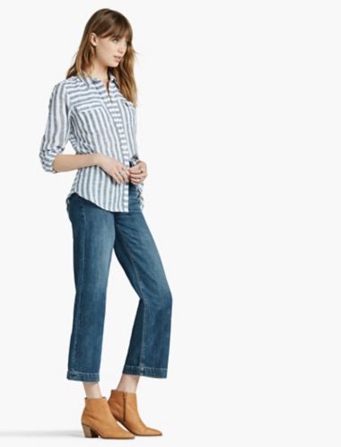 back split shirt