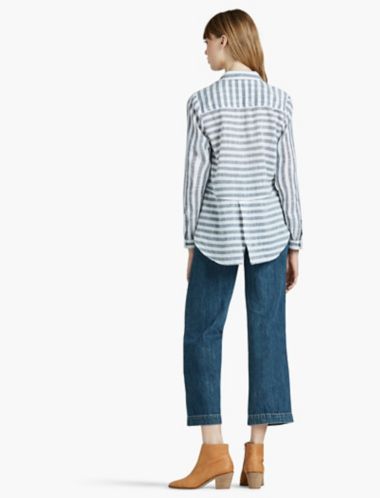 back split shirt