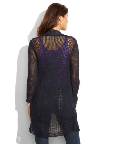 open sweater