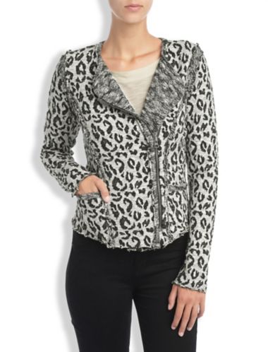 lucky brand leopard sweater