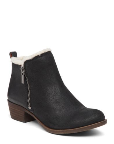 lucky basel bootie pewter
