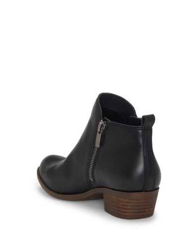 lucky basel flat leather bootie