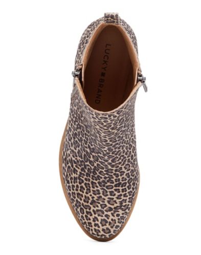 lucky brand basel flat bootie
