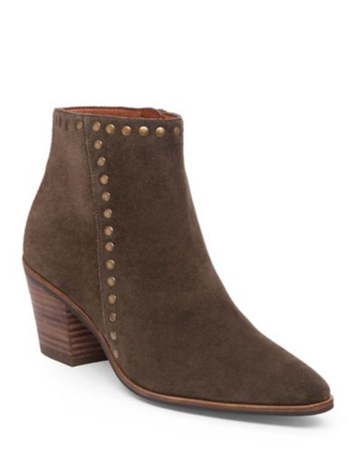 suede booties in summer