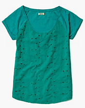 Amazon Lily Cut-Out Tee