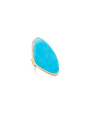 Amrapali Collection Large Turquoise Ring