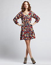 Boho Floral Dress