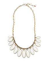 Bone Set Stone Collar Necklace