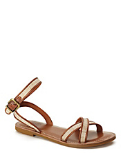 Candra Leather Strap Sandals