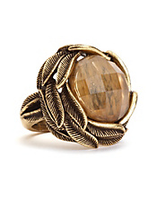 Citrine Set Stone Ring