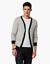 Contrast Cardigan