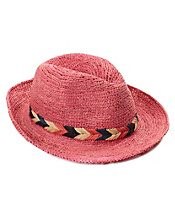 Copal Straw Fedora