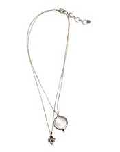 Double Pendant Necklace