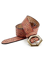 Embossed Star Belt