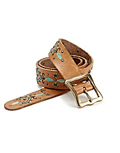 Embroidered Stud Belt