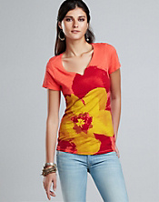 Exploded Yellow Flower T-Shirt